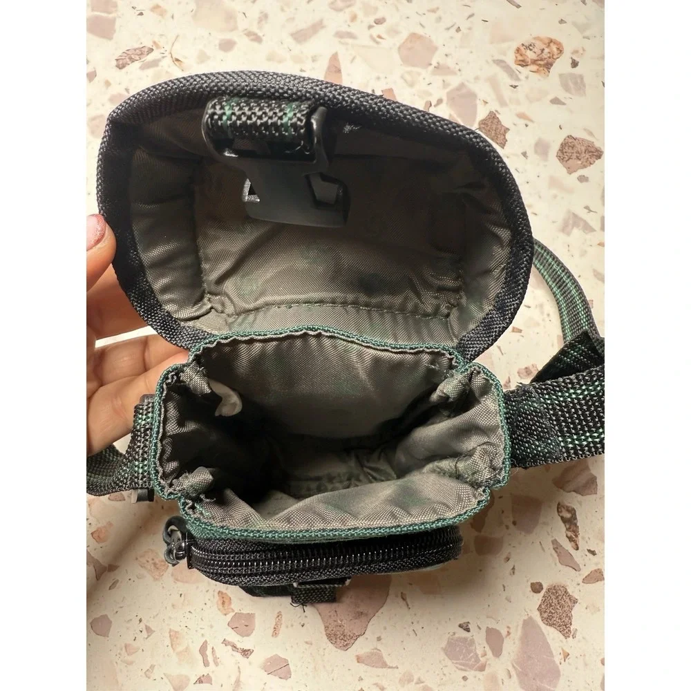 Samsonite Camera‎ Case Small Green Nylon Travel Pouch Strap 4x6